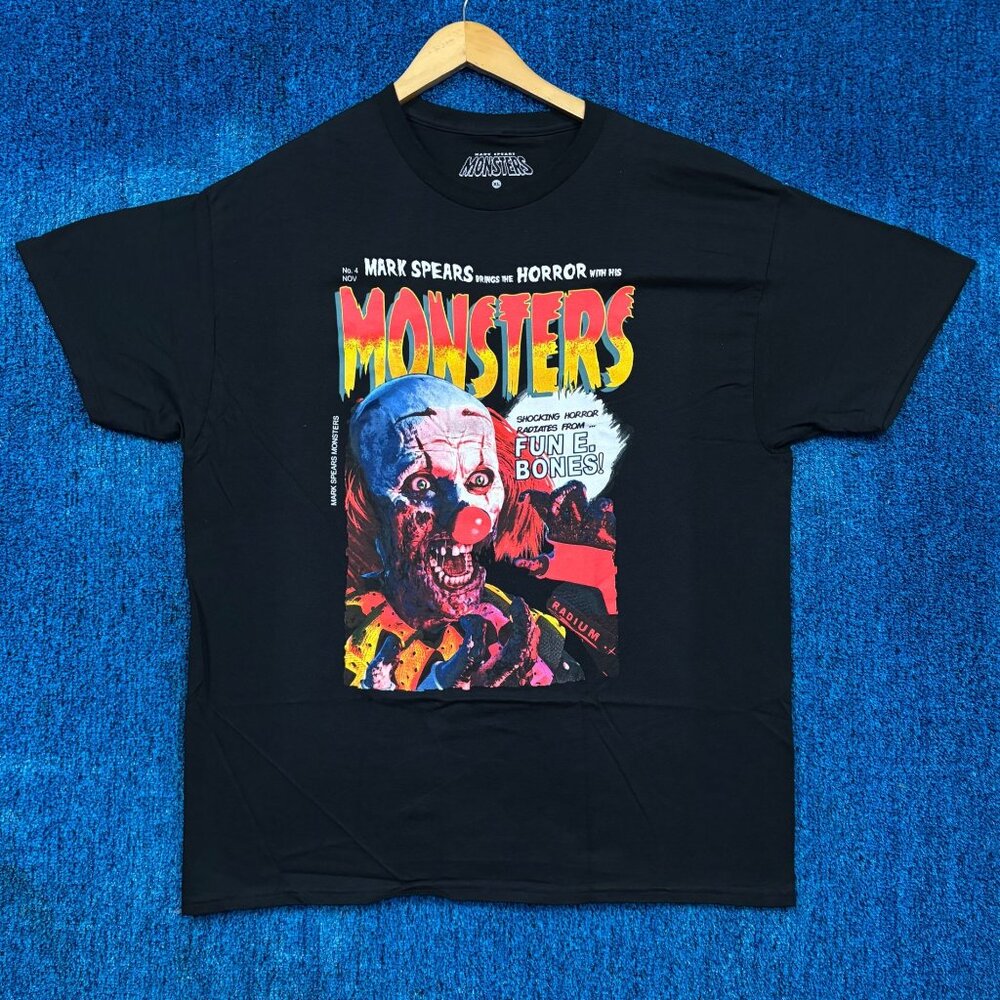 Mark Spears “Monsters” Graphic T-Shirt Size Extra Large